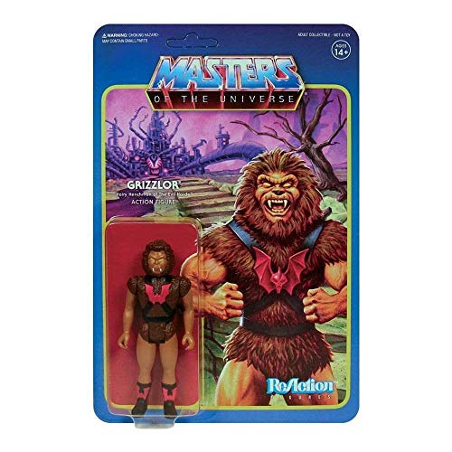 Masters of the Universe Wave 5 Grizzlor ReAction Actionfigur 10 cm von Super 7