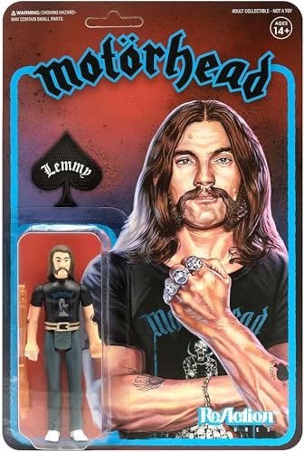 Motorhead Reaction Figure - Lemmy (Skull Pile Shirt) Standard von Super 7