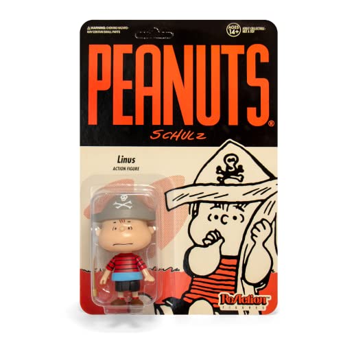 Unbekannt Super7 Peanuts Pirat Linus 9,5 cm Reaktionsfigur von Super7