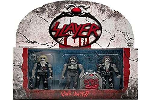 Unbekannt Reaction Live Undead 3er-Pack, SLAYW02-LUN-01, Mehrfarbig, Standard von Super7