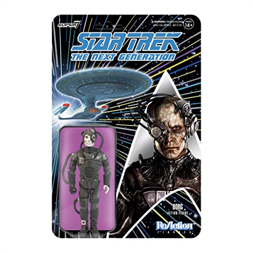 Super 7 - Star Trek: The Next Generation Reaction Figure Wave 1 - Borg von Super 7