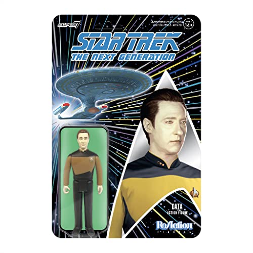 Super 7 - Star Trek: The Next Generation Reaction Figure Wave 1 - Daten von Super7