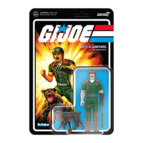 Super 7 G.I. Joe Mutt und Junkyard Reaktionsfigur, 9,5 cm von Super7