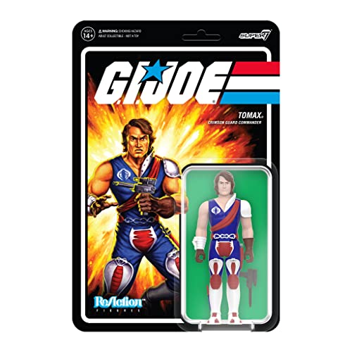 Super 7 G.I. Joe Tomax Reaktionsfigur, 9,5 cm von Super7