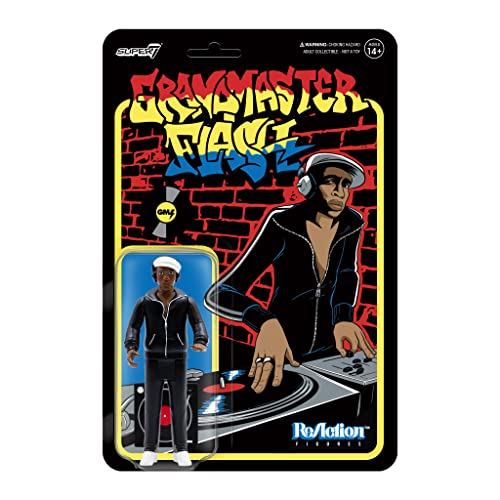 Super 7 Grandmaster Flash Reaktionsfigur 9,5 cm, Mehrfarbig, RE-GMASW01-GMF-01 von Super7