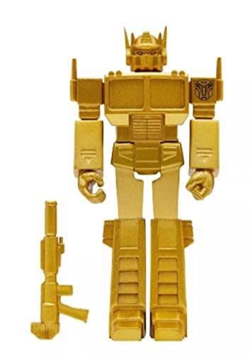 Super 7 Transformers Super7 Reaktionsfigur – Optimus Prime – Golden Lagoon (RE-TRANW01-ODG-03) von Super 7