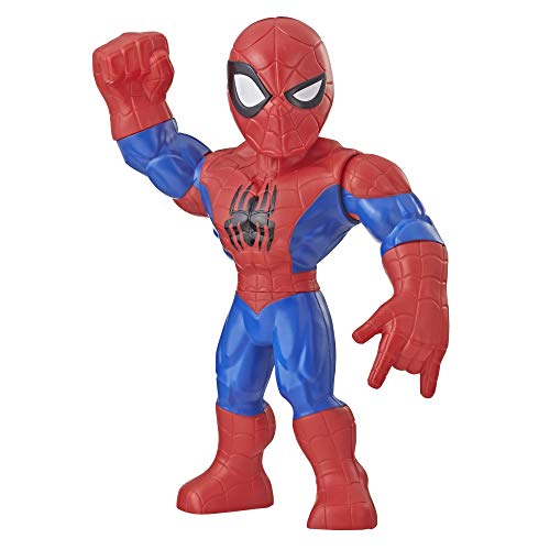 Hasbro Playskool Heroes,E4147ES0, Playskool Heroes Marvel Super Hero Adventures Mega Mighties Spider-Man, 25 cm große Actionfigur NA von Super Hero Adventures