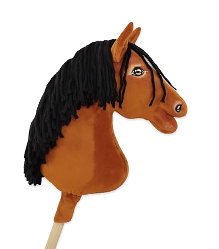 Hobby Horse Großes Pferd auf Stock Premium - Hellstrahler II A3 von Super Hobby Horse