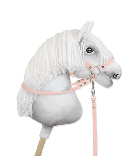 Hobby Horse Pferdezügel – Puderrosa. Kein Pferd enthalten. von Super Hobby Horse