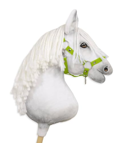 Verstellbares Halfter für Hobby Horse A3. Set ohne Pferd. Lime. von Super Hobby Horse