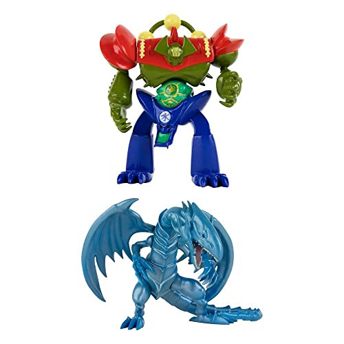 Super Impulse 5502B Yu Gi Oh Sehr detaillierte bewegliche Figuren, Set enthält 9,5 cm blauäugiger weißer Drache und Torwächter von Super Impulse