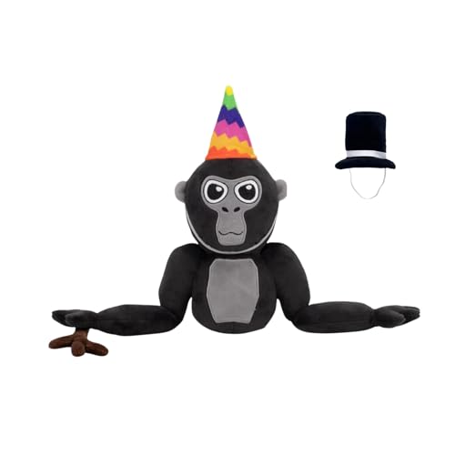 Super JAKES Gorilla Tag Plush,2024 New Gorilla Tag Plüsch für Spiel Fans Geschenk,Niedliche Plüschtier Puppe für Kinder Erwachsene,Große Geburtstag und Urlaub Geschenke Wahl von Super JAKES