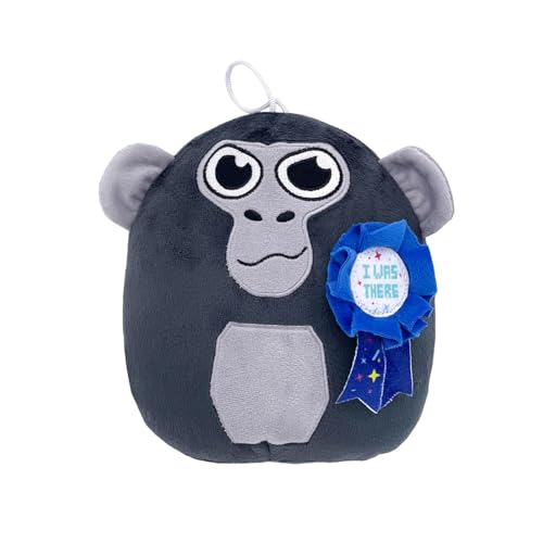 Super JAKES Gorilla Tag Plush Toy,Gorilla Tag Monkey Plush Stuffed Animal Doll for Game Lovers and Children's Gifts (Gorilla Plush A) von Super JAKES