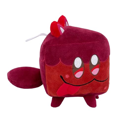 Super JAKES Shadow Milk Cookie Plush, Cookie Run Kingdom Plushies Pillow for Game Fans,Stuffed Figure Doll Birthday for Boys Girls (Cake Hound) von Super JAKES