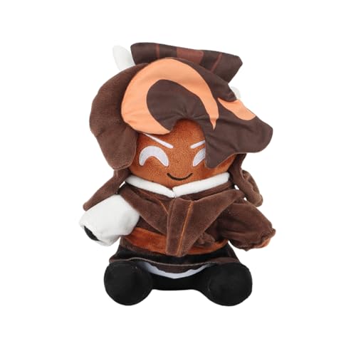 Super JAKES Shadow Milk Cookie Plush, Cookie Run Kingdom Plushies Pillow for Game Fans,Stuffed Figure Doll Birthday for Boys Girls (Caramel Arrow) von Super JAKES