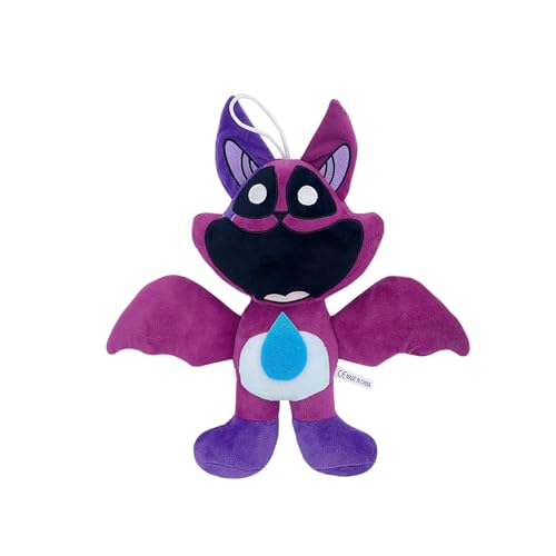 Super JAKES Smiling Critters Plush Toy, CatNap Plush Smiling Critters Cartoon Stuff Dolls for Game Fans Favors Preferred Gifts for Kids Toddler Birthday（Bat cat） von Super JAKES