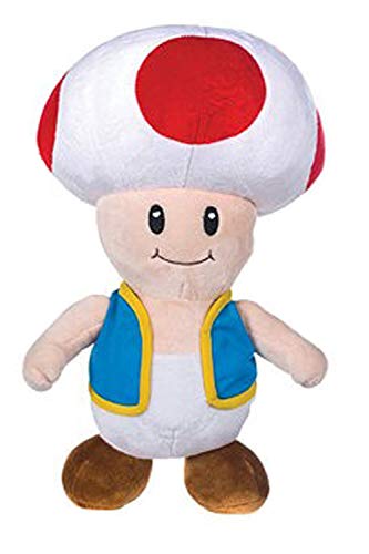 Super Mario Bros - Plüsch Toad 30cm Super Soft Qualität Super Mario Bros von Super Mario Bros.