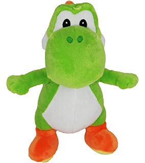 Yoshi Grün ca. 30 cm, Plüschtier,Plüsch, Plushfigur, Stofftier von Super Mario Bros.