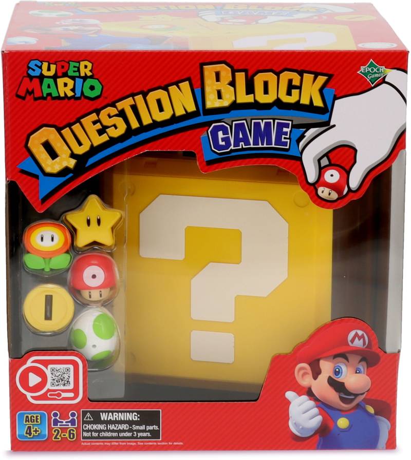 EPOCH Games Super Mario Question Block Game Spiel von Super Mario