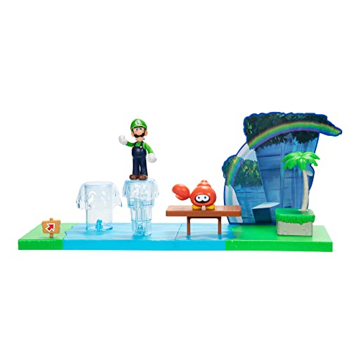 Jakks Pacific - Nintendo Mario 2-1/2" Sparkling Waters Playset CS (Net) von Super Mario