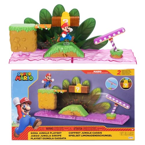 Nintendo 6.3 cm Soda Jungle Playset (EN/FR/DE/SP+11L Legal) von Super Mario