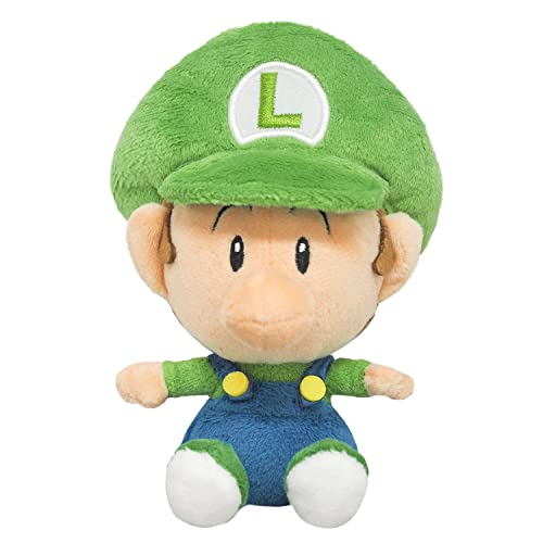 Nintendo Together+ – Plüschtier Super Mario All Star Collection A53 – Baby Luigi, 16 cm von Super Mario