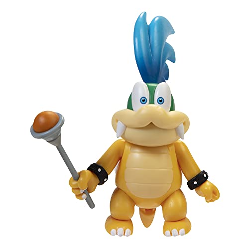 SUPER MARIO 10 cm große Figur – Larry Koopa mit Zauberstab, Gelb von Super Mario