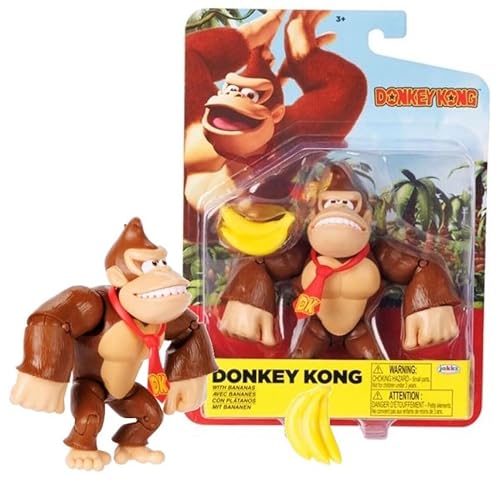 Super Mario 10,2 cm große Actionfigur (Donkey Kong mit Bananen) von Super Mario