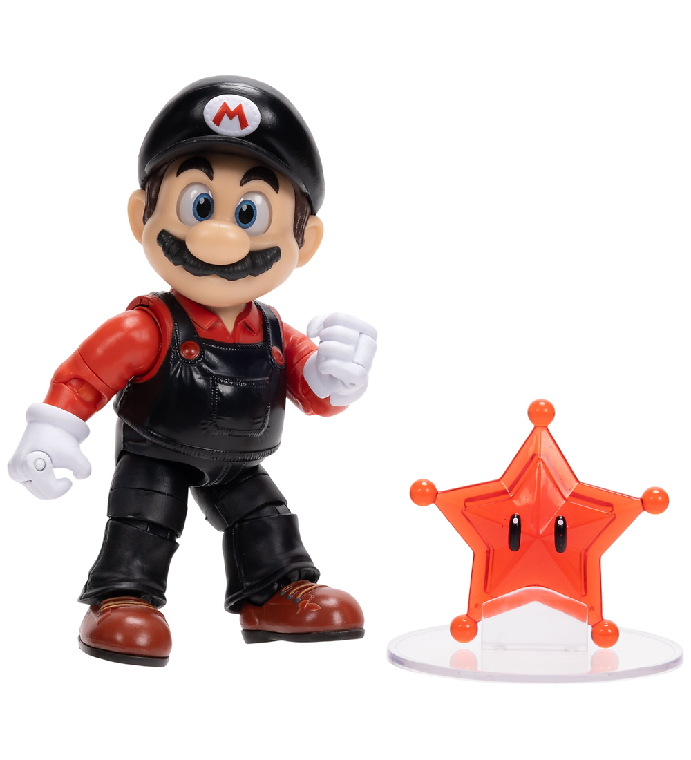 Super Mario Spielfigur - 13 cm - Super Mario Galaxy Film - F - Super Mario - One Size - Spielzeugfiguren Super Mario Spielfigur - 13 cm - Super Mario Galaxy Film - F - Super Mario - One Size - Spielzeugfiguren von Super Mario