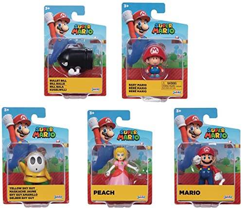 Super Mario Funko Packung mit 8 Figuren Wave, 38 Bros, 6,5 cm, Sortiert von Super Mario