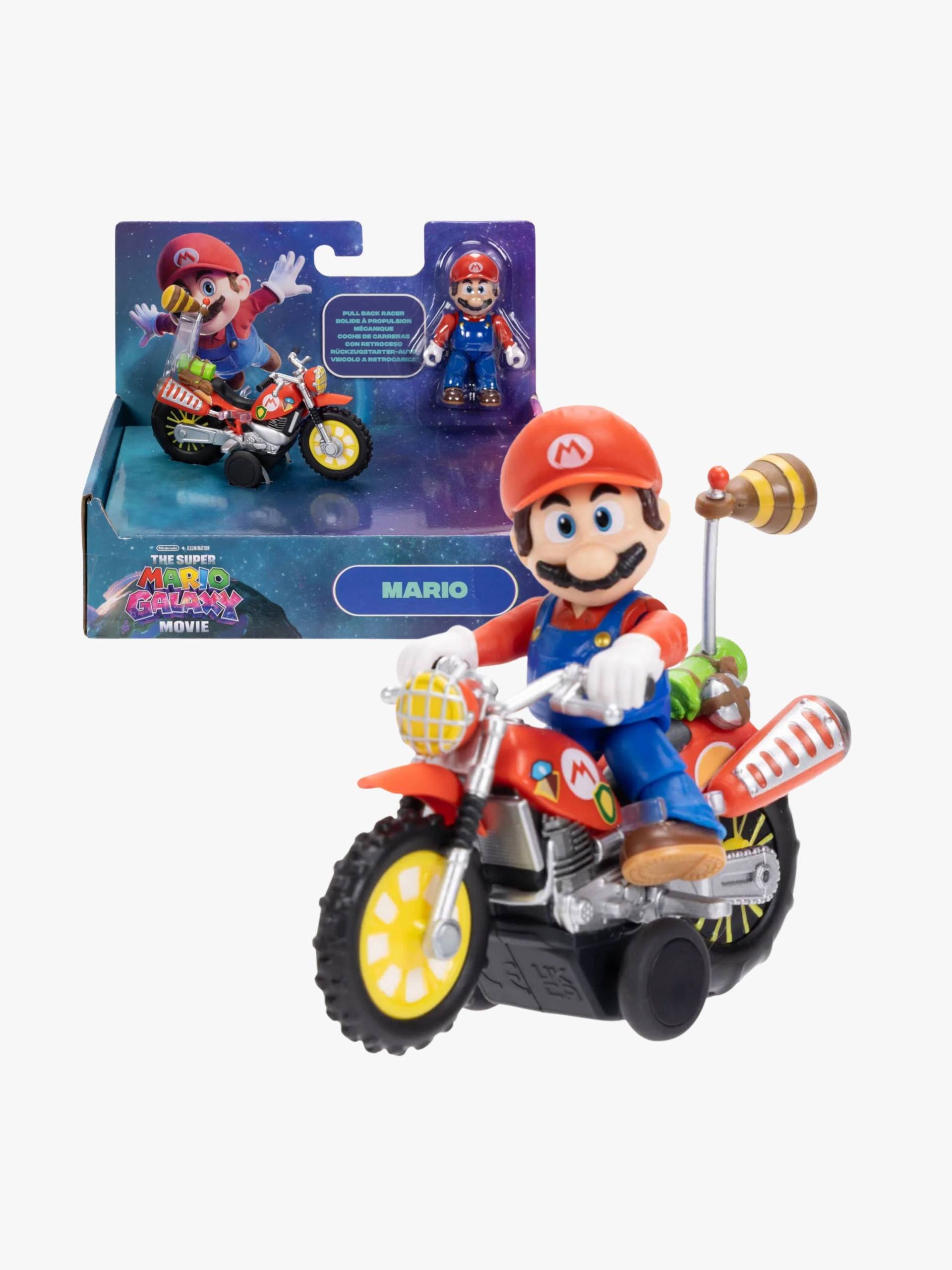 Super Mario Galaxy Movie Figur mit Motorrad Super Mario Galaxy Movie Figur mit Motorrad von Super Mario