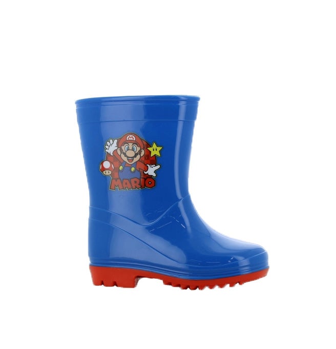 Super Mario Gummistiefel, Cobalt Blue/Red, 22, Kindergummistiefel, Kinderstiefel, Gummistiefel kinder, Kids von Super Mario