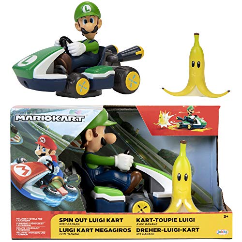 Super Mario Nintendo Rennfahrzeug Kreisel Luigi Grün 408754-PB Super Mario Nintendo Rennfahrzeug Kreisel Luigi Grün 408754-PB von Super Mario