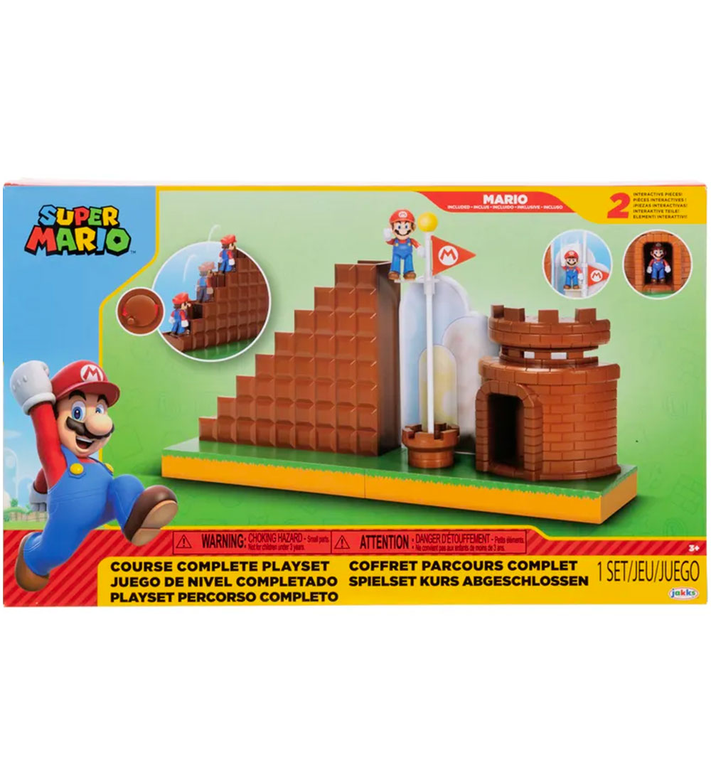 Super Mario - Nintendo Super Mario 2,5 Level End-Spielset - Super Mario - One Size - Spielzeug Super Mario - Nintendo Super Mario 2,5 Level End-Spielset - Super Mario - One Size - Spielzeug von Super Mario