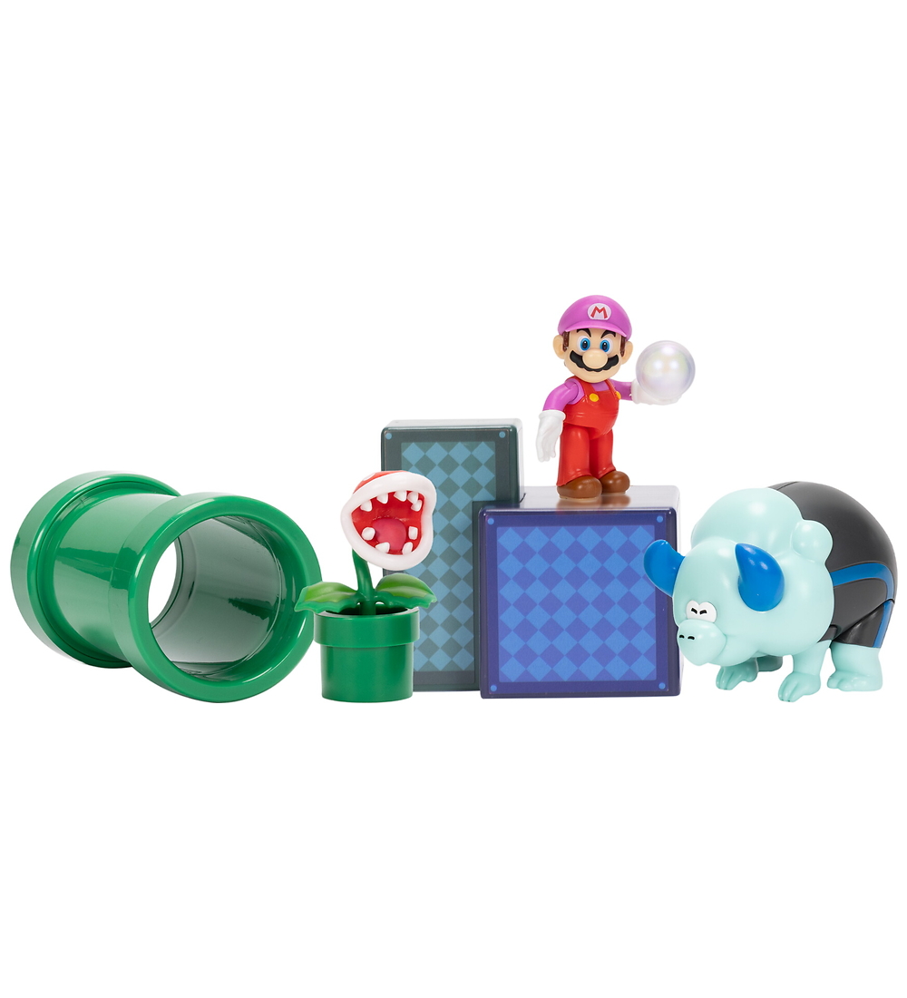Super Mario Spielset - Nintendo 2,5" Super Mario Wunder-Diorama - Super Mario - One Size - Spielzeug Super Mario Spielset - Nintendo 2,5" Super Mario Wunder-Diorama - Super Mario - One Size - Spielzeug von Super Mario