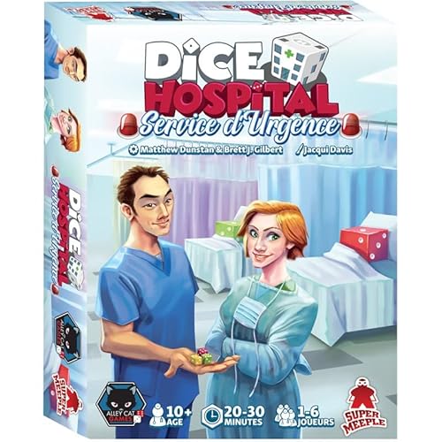 Dice Hospital – Notfalldienste von Super Meeple