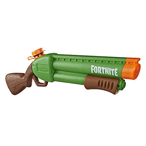 Nerf Super E7647 Soaker Fortnite Pump-SG Wasserblaster – Pump-Action Wasser-Attacke – Für Kinder, Jugendliche und Erwachsene von Super Soaker