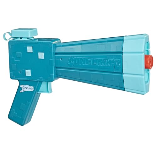 Nerf Super Soaker Minecraft Glow Squid Wasserblaster von Super Soaker