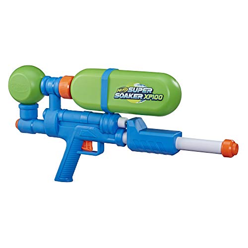 Nerf Super Soaker XP100 Wasserblaster – Wasser-Action mit Druckluft – abnehmbarer Tank – für Kinder, Teenager, Erwachsene von Super Soaker