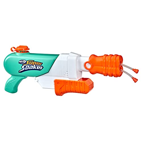 Super Soaker Hydro Frenzy Wasserpistole anpassbare Düse großer 700ml Wassertank einfaches Auffüllen von Super Soaker