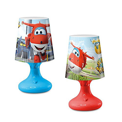 Lampe LED – Super Wings – mit Batterie und Taste ONOFF von Super Wings