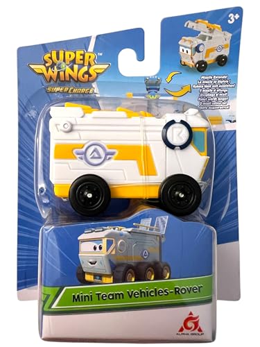 Super Wings Mini Team Fahrzeug Rover Actionfiguren Transformer von Super Wings