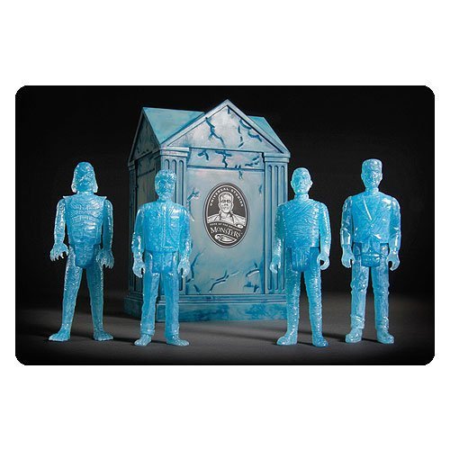 2015 SDCC Super7 Exclusive Universal Monsters Haunted Crypt Reaction Figure Set by SUPER7 von Super7