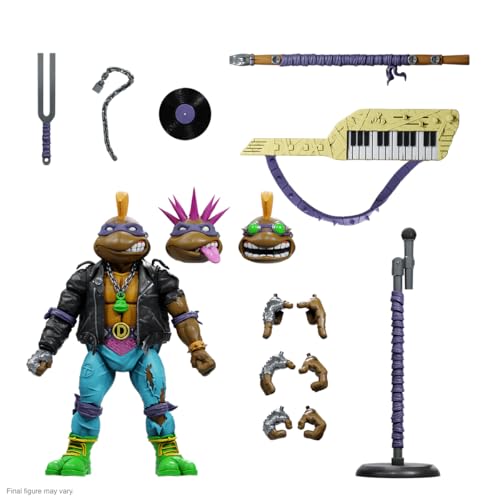 Dst Super7 TMNT Ultimates: Punker Donatello Actionfigur von Super7