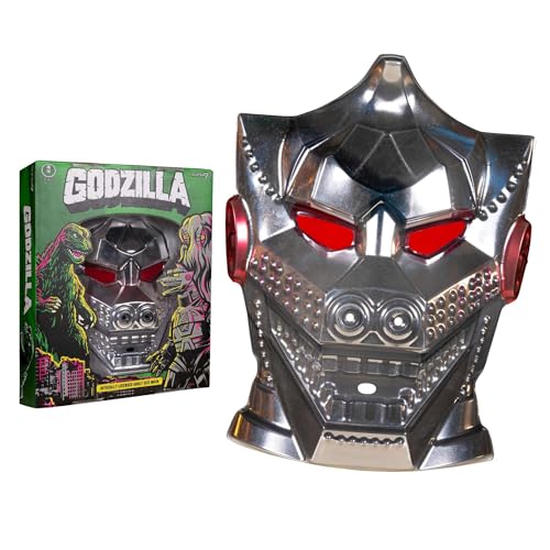 Godzilla Mechagodzilla (Metallic) Retro Maske von Super7