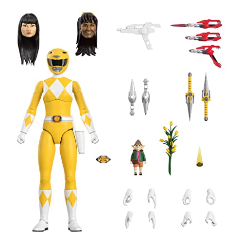 Mighty Morphin Power Rangers Figurine Ultimates Yellow Ranger 18 cm von Super7