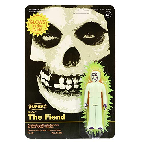 Misfits The Fiend Glow in The Dark Actionfigur ca. Super7 von Super7