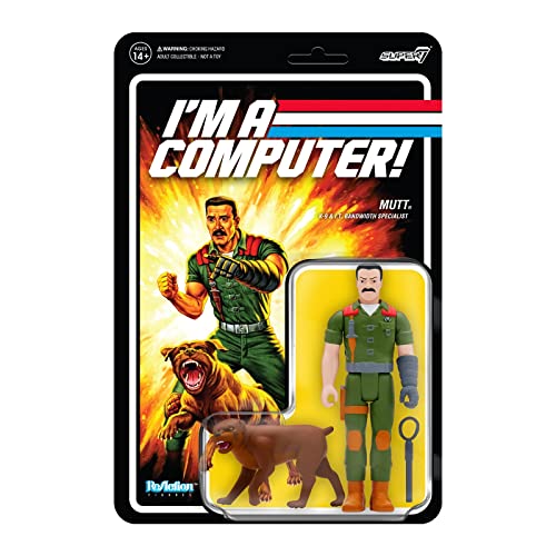 SUPER7 GI Joe Figur Reaction Mutt PSA 10 cm von Super7