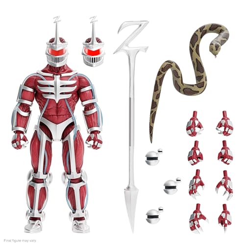 SUPER7 Mighty Morphin Power Rangers Ultimates Lord Zedd Figur, 18 cm von Super7