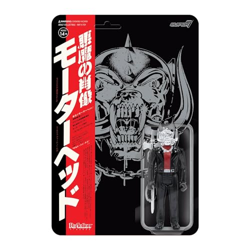 SUPER7 - Motorhead Reaction Figur - Warpig (Japanisches Chrom) von Super7